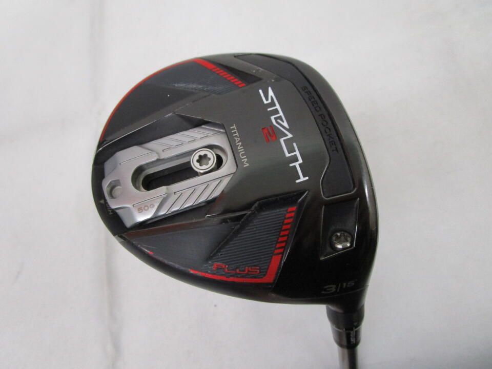 テーラーメイド　STEALTH2 PLUS US　15度　◆リシャフト◆TENSEI CK RED 65　Sフレックス　フェアウェイウッド　中古　ゴルフドゥ！札幌手稲店【最短即日発送】 14,950円
