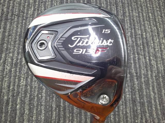 中古 フェアウェイウッド タイトリスト 913F/TitleistROMBAX55(JP)/S/15[3618]■博多