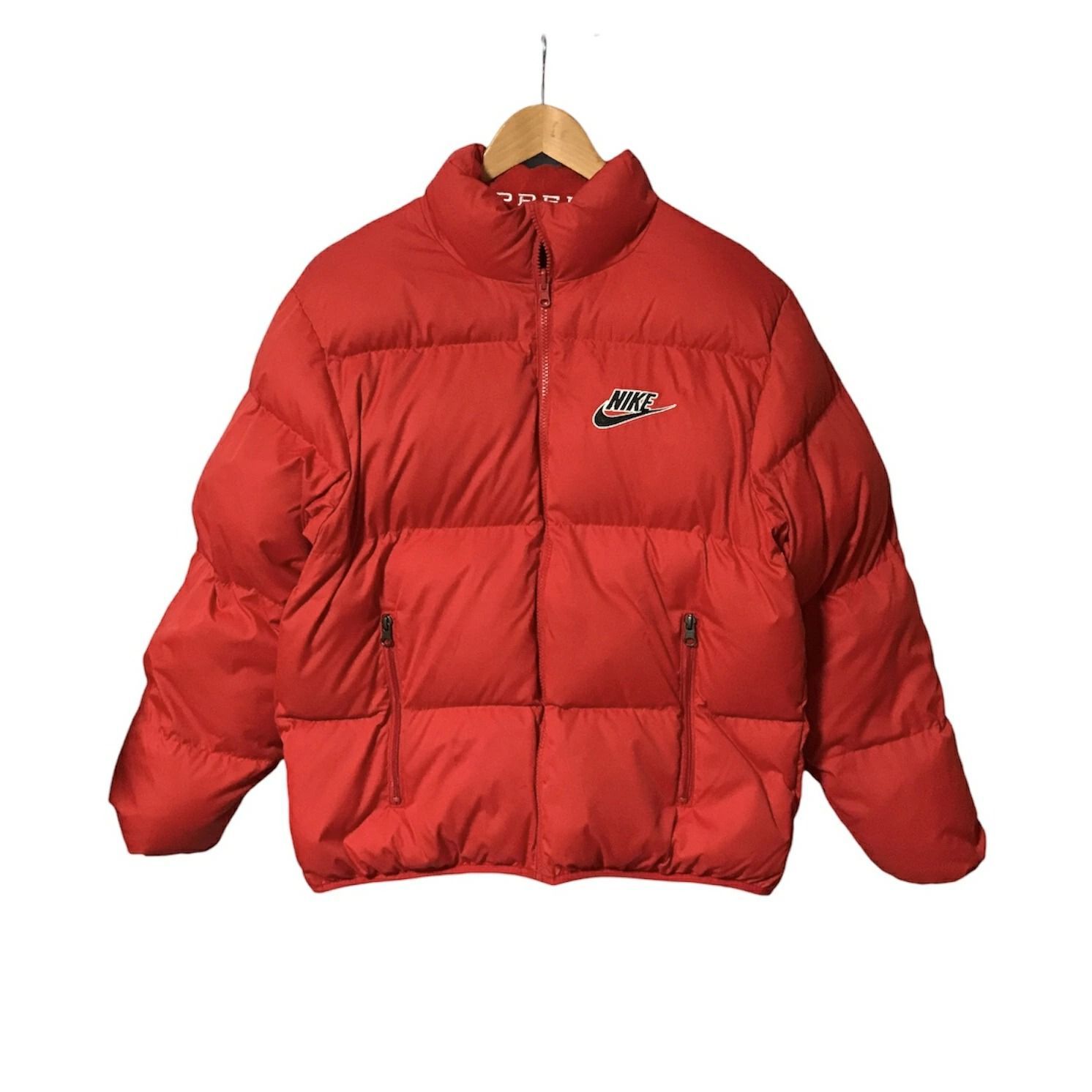 城東75-050/併売] NIKE × SUPREME 21SS Reversible Puffer Jacket 