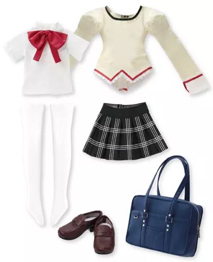 【中古】ドールアクセサリー 1/3 鹿目まどか用 見滝原中学校女子制服セットNo.01 「劇場版 魔法少女まどか☆マギカ[新編]叛逆の物語」 キャラクターコスチュームシリーズ No.006