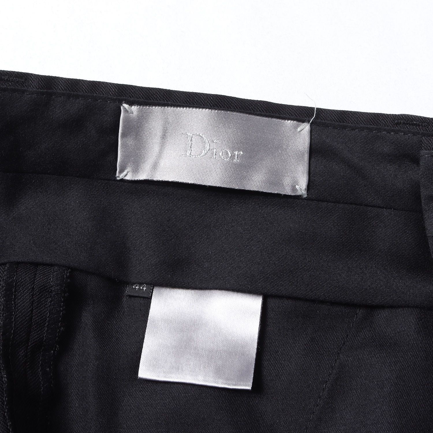 Dior HOMME ディオールオム パンツ ブラック 黒 サイズ:44 | 00s