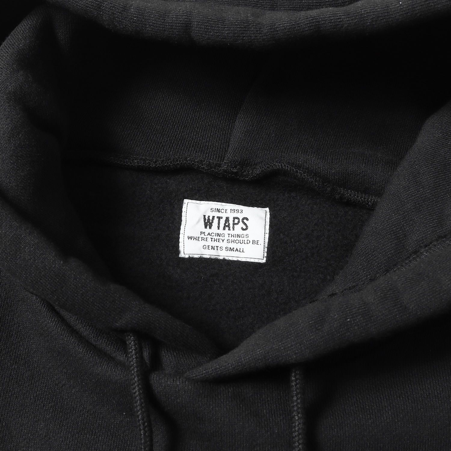 新品】WTAPS ダブルタップス パーカー ブラック 黒 サイズ:S | クロス