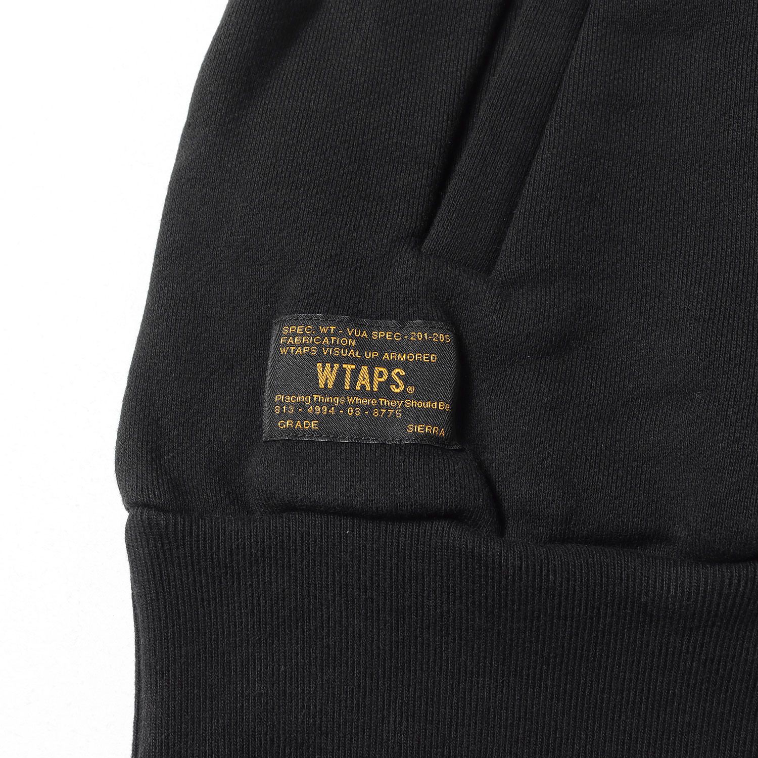 新品】WTAPS ダブルタップス パーカー ブラック 黒 サイズ:S | クロス