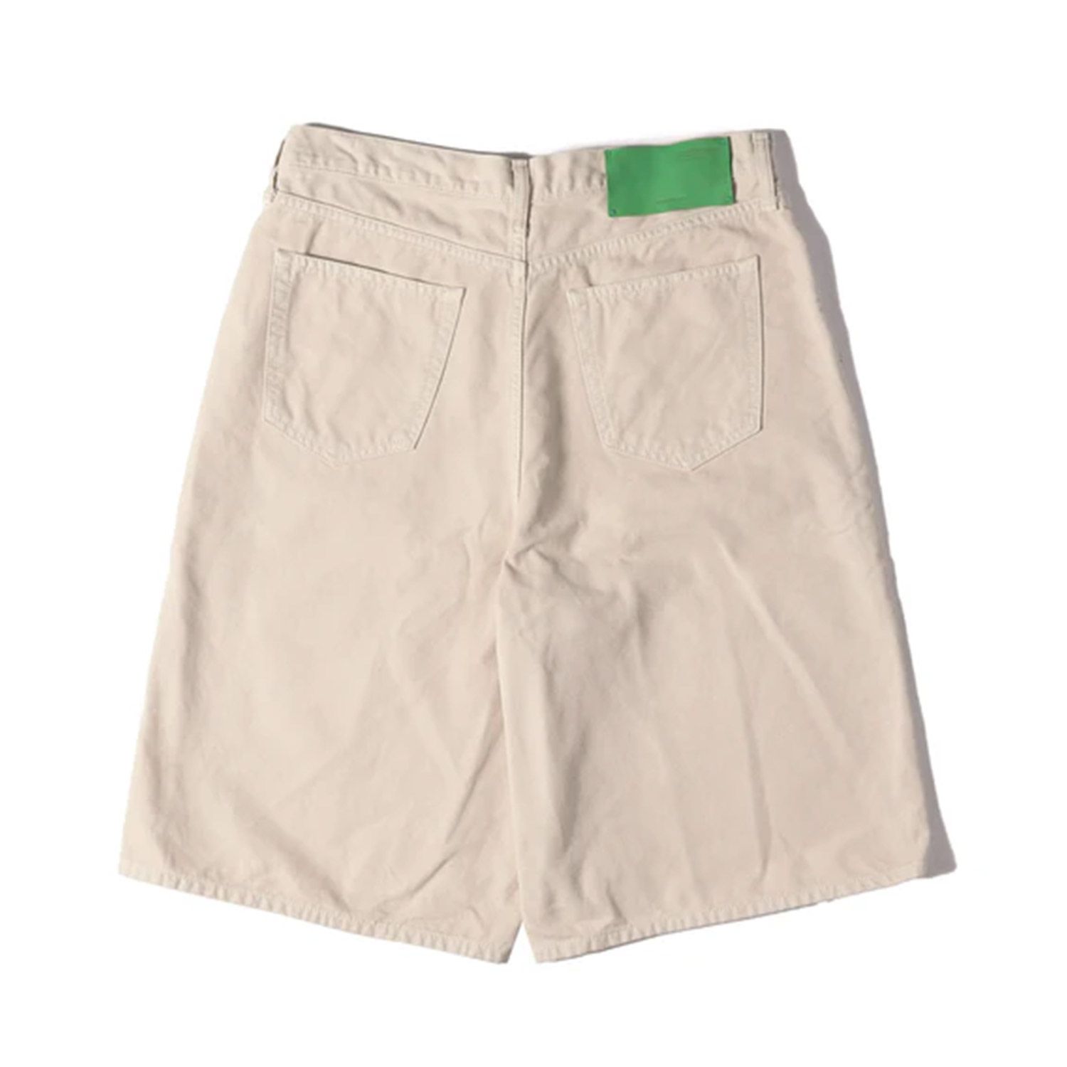 【美品】OFF-WHITE オフホワイト パンツ ベージュ サイズ:M | 23SS ロゴ刺繍 キャンバス 5ポケット ショーツ (WAVE OFF CANVAS UTILITY Shorts) | ボトムス ショートパンツ イタリア製【メンズ】【中古】 美品】OFF-WHITE オフホワイト パンツ ベージュ サイズ:M | 23SS ロゴ