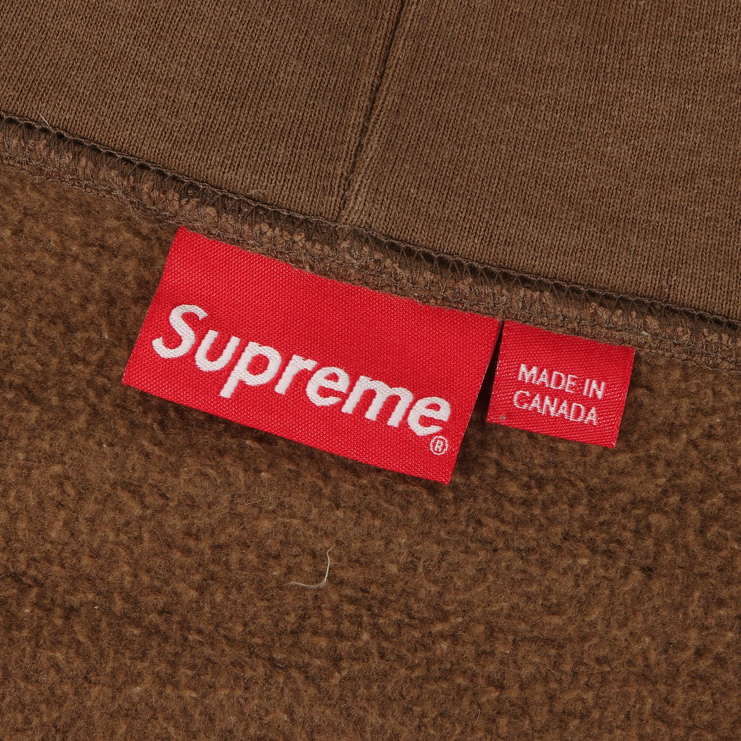 Supreme シュプリーム パーカー ブラウン サイズ:L | 22SS スモールBOX