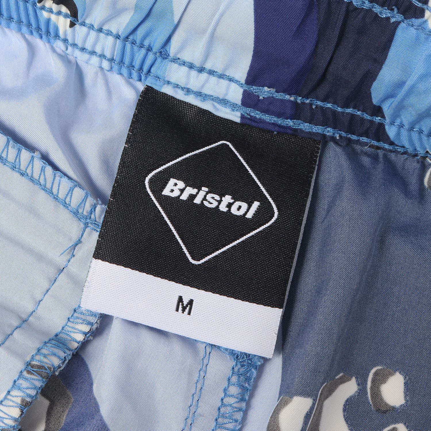 F.C.Real Bristol エフシーレアルブリストル パンツ ブルーカモ サイズ
