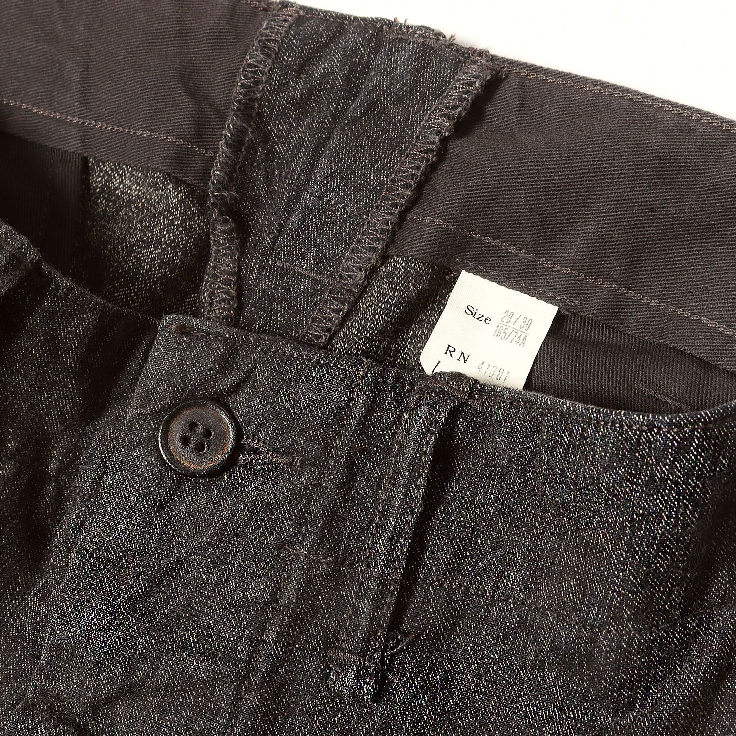 RRL ダブルアールエル パンツ チャコール サイズ:29×30 | ごま塩 
