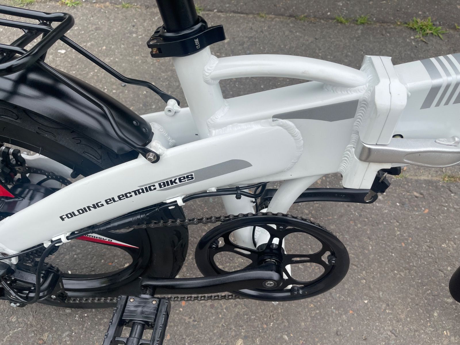 0409【動作確認済】送料無料 FLYFISH ディスク式 MTB 折り畳み電動