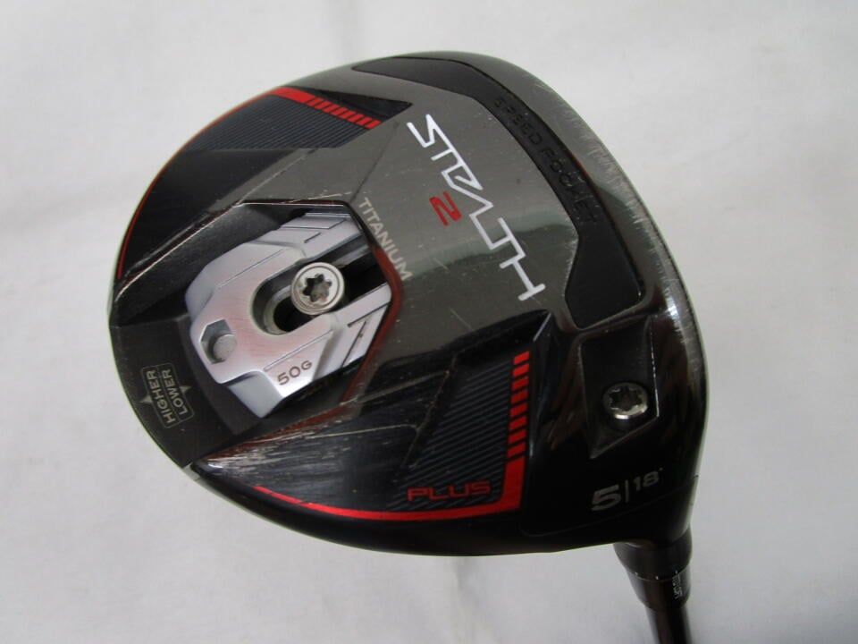 テーラーメイド　STEALTH2 PLUS　18度　TENSEI SILVER TM50(SIM2)◆リシャフト◆　SRフレックス　フェアウェイウッド　中古　ゴルフドゥ！札幌手稲店【最短即日発送】