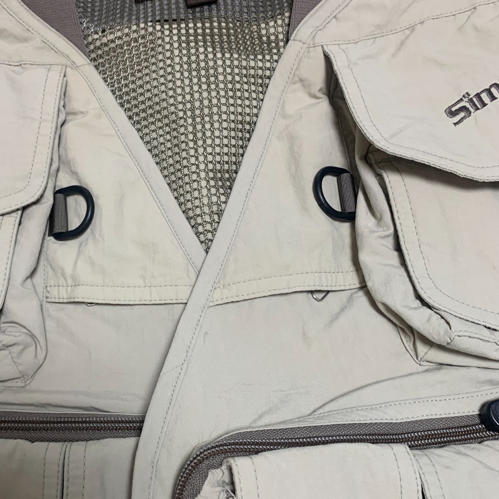 CANADA製 SIMMS Fishing Vest シムス フィッシングベスト - メルカリ