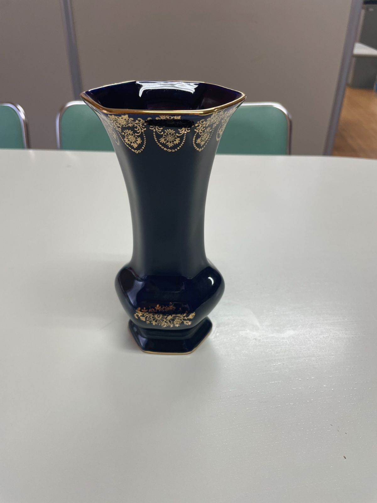 LIMOGES CASTEL リモージュ 花瓶 フラワーベース 22K - メルカリ