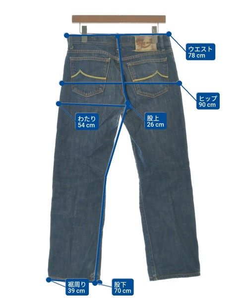 JACOB COHEN デニムパンツ メンズ 【古着】【中古】【送料無料
