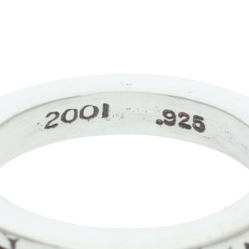 クロムハーツ 3mm SPACER FUCKYOU/3mmスペーサーファックユー シルバー
