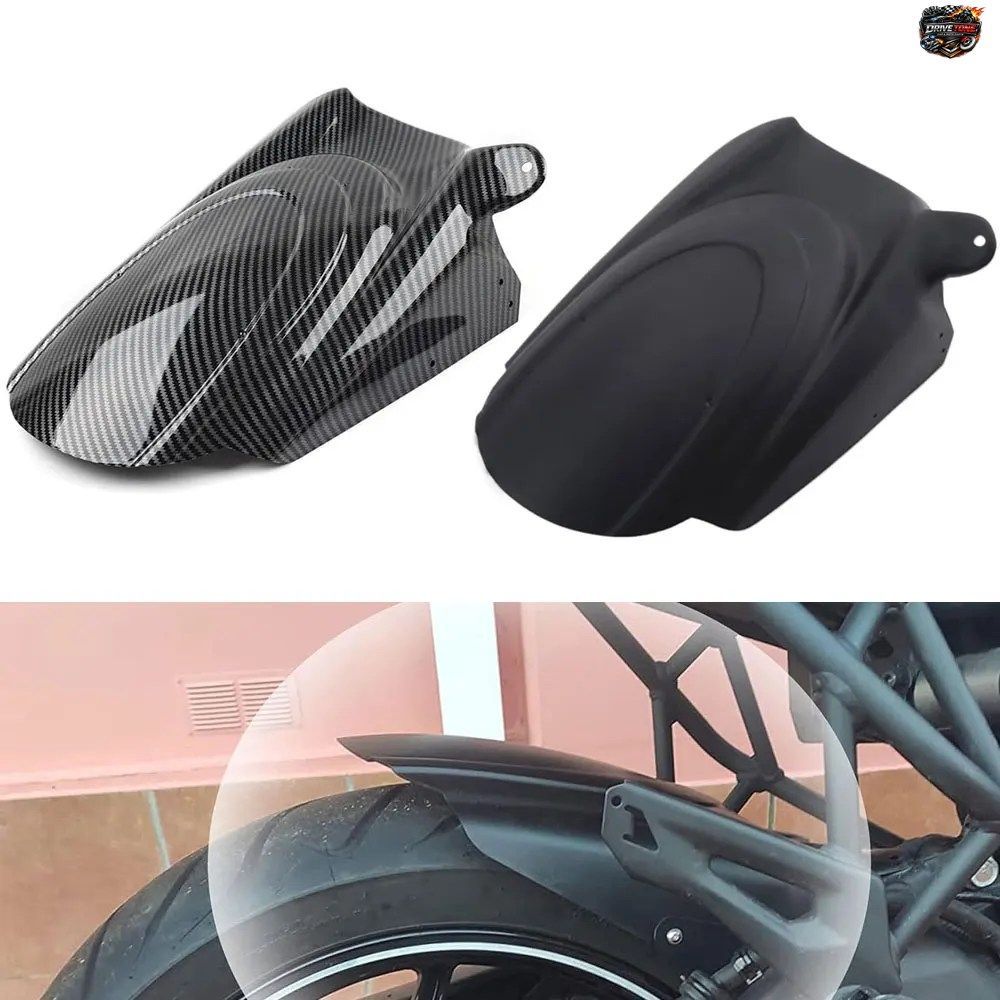 カワサキ VERSYS 650 KLE650 2007-2025 用 ブラック リアホイールハガーフェンダー マッドガード マッドスプラッシュガード アクセサリー
