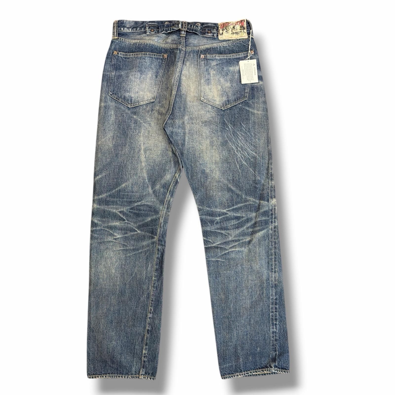 参考上代99,000円 未使用 SAINT MICHAEL BB_DENIM PNT/5PKTS DAMAGE