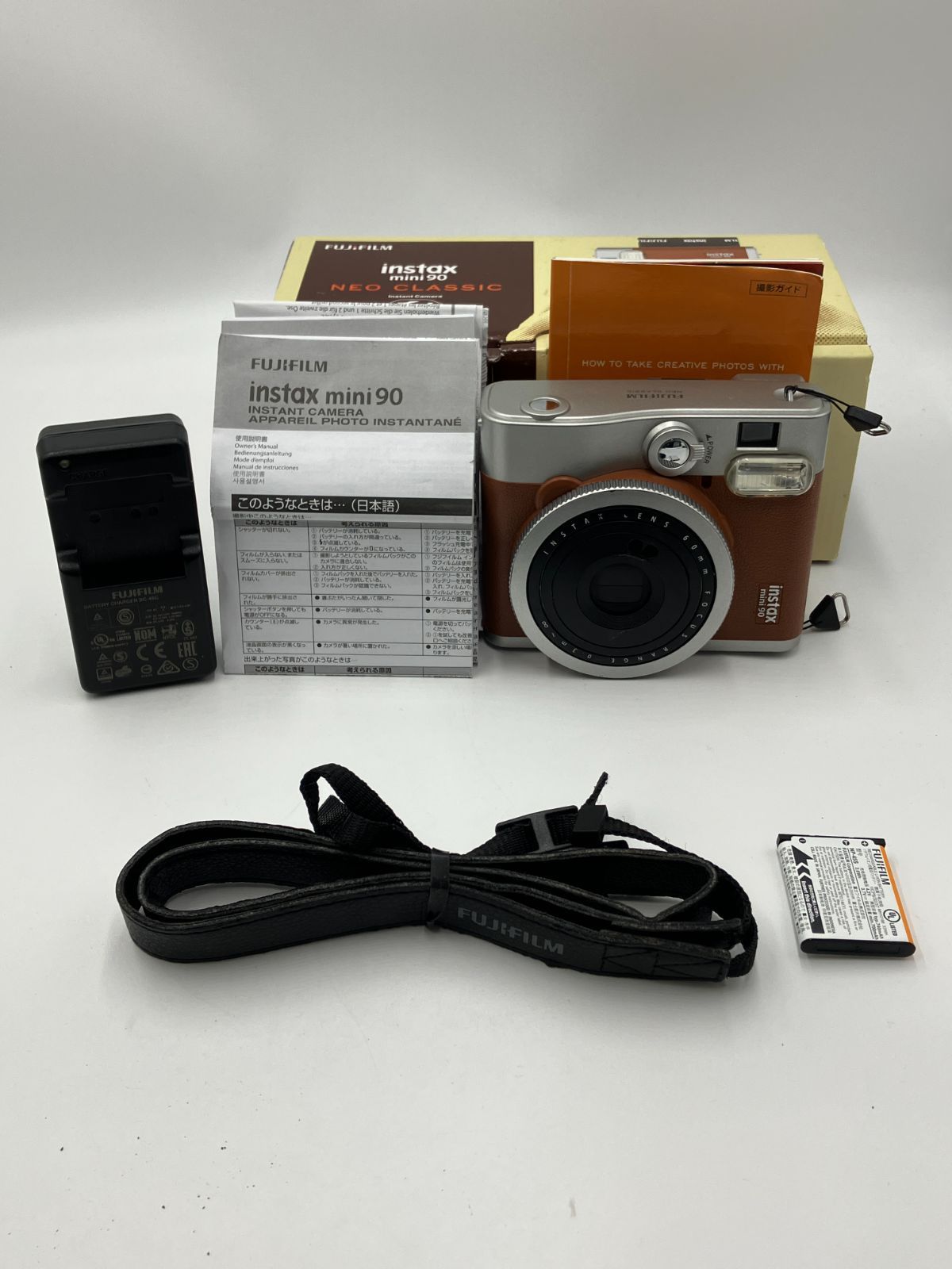 動作確認済】FUJIFILM instax mini 90 NEO CLASSIC チェキ - メルカリ
