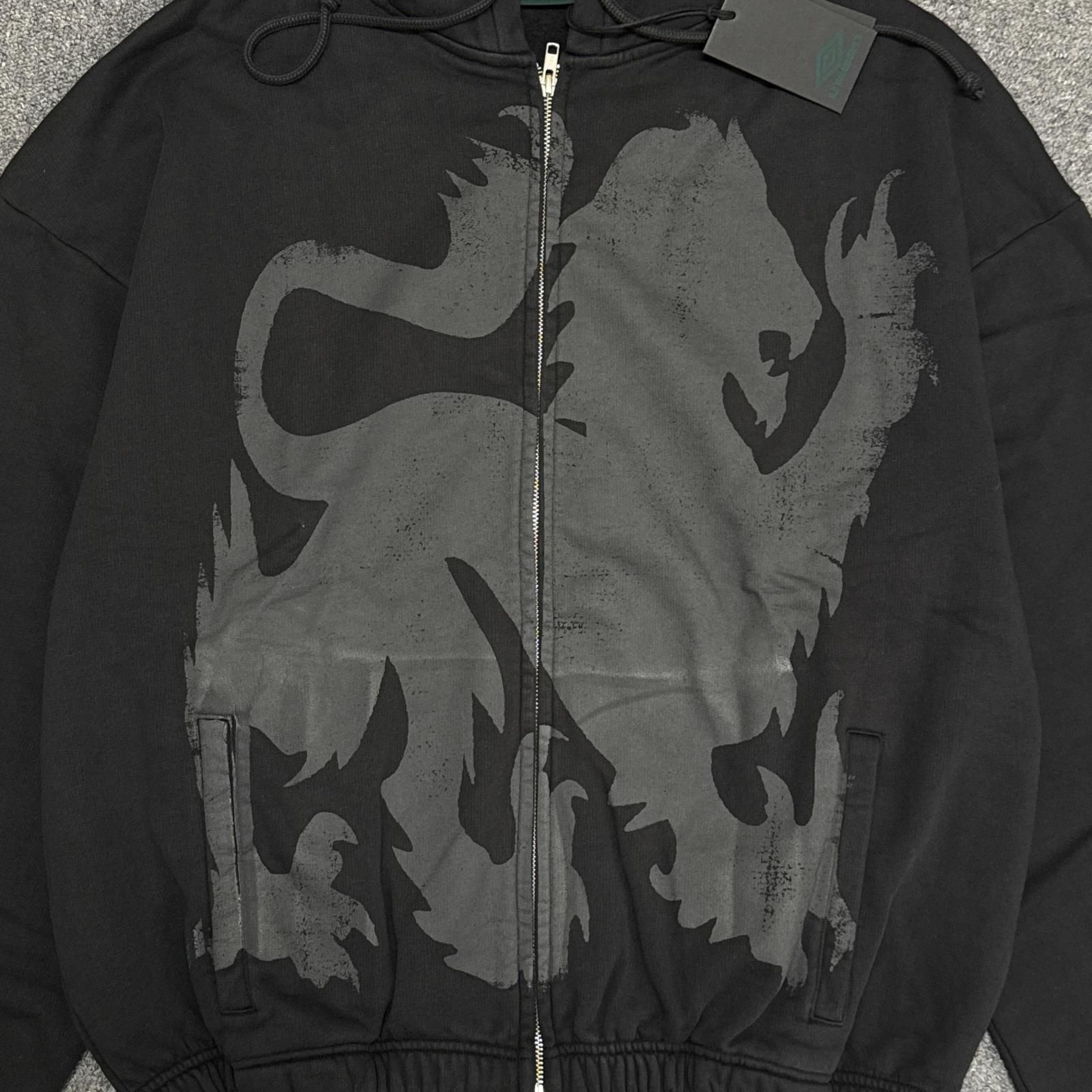未使用 UMBRO Heraldic Zip-Up Masked Hoodie ヘラルディックジップ