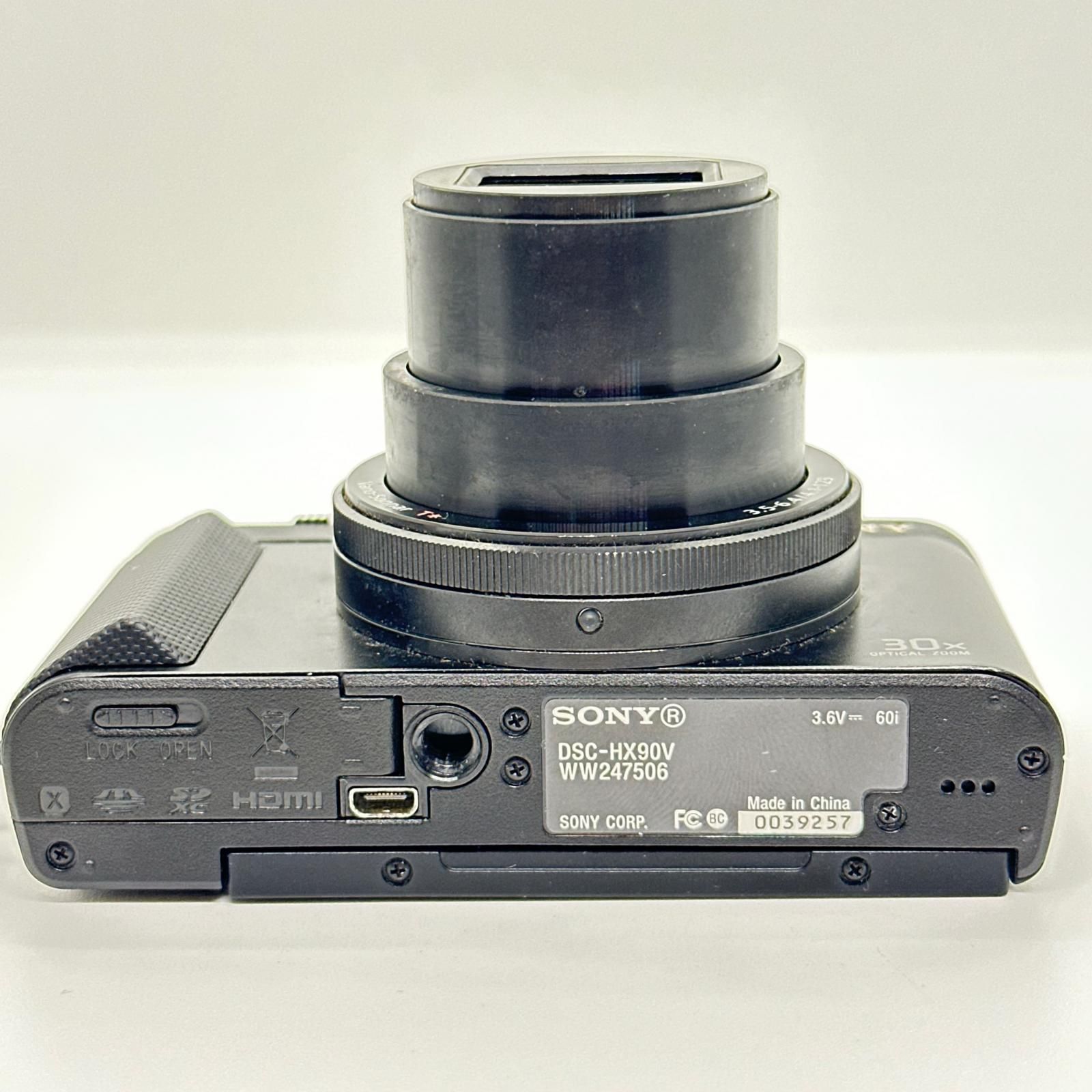 最速発送】Sony コンパクトデジタルカメラ サイバーショット DSC-HX90V 