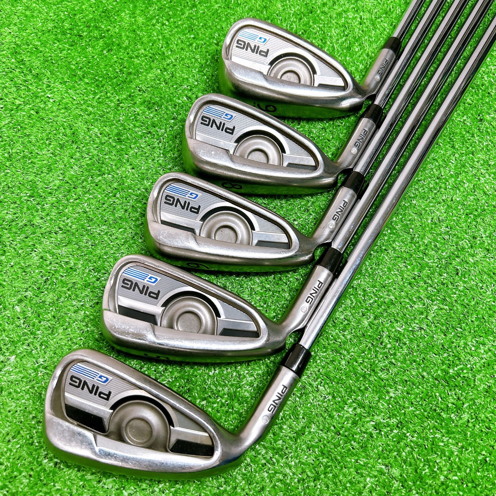 豪華9本 レフティ PING ピン G アイアンセット 左利き 初心者 ゴルフ 5