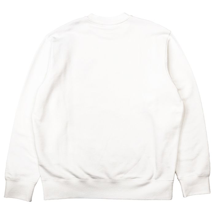 【美品】MONCLER モンクレール スウェットシャツ サイズ XL メンズ 2023年モデル ロゴ スキー ワッペン コットン100％ クルーネック プルオーバー ロングスリーブ 長袖 トップス ホワイト 白 トルコ製 美品】MONCLER モンクレール スウェットシャツ サイズ XL メンズ 2023