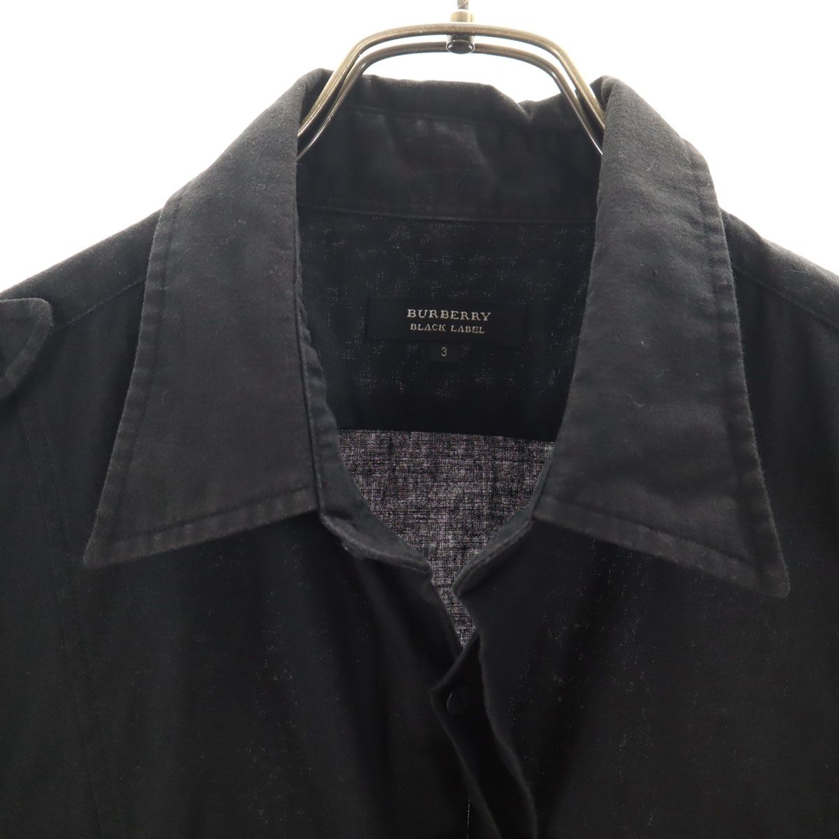 BURBERRY BLACK LABEL バーバリーブラックレーベル 半袖 ミリタリー 