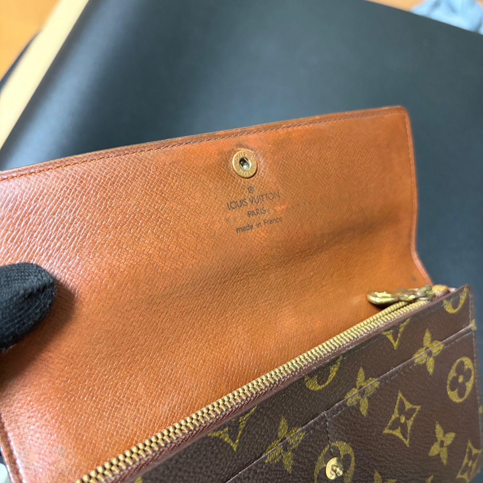 e58 ポルトモネ クレディ ポルトフォイユ サラ 旧型 Louis Vuitton