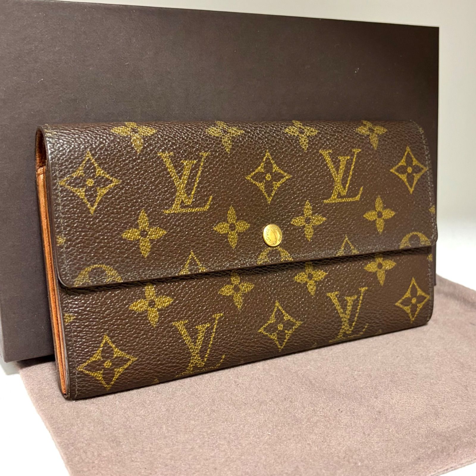e58 ポルトモネ クレディ ポルトフォイユ サラ 旧型 Louis Vuitton