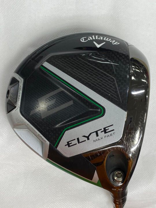キャロウェイ　ELYTE MAX FAST　9.5度　LIN-Q GREEN 40 for Callaway　Sフレックス　ドライバー　中古　ゴルフドゥ！倉敷笹沖店【最短即日発送】