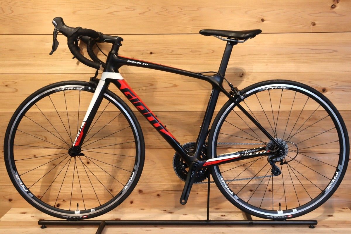 GIANT TCR ADV2 2016 XS 極美品 トータル走行10kmほど ジャイアント GIANT TCR ADVANCED 2 2016モデル Sサイズ シマノ 105