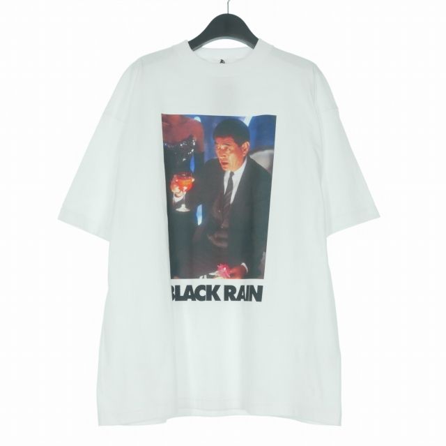 ブエナビスタ BUENA VISTA Black rain tee dos 高倉健 プリントTシャツ