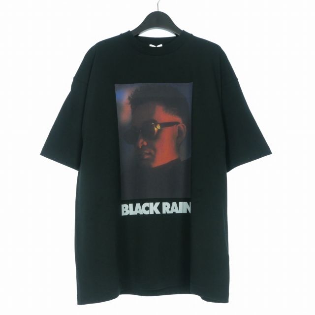 ブエナビスタ BUENA VISTA Black rain tee tres 松田優作 プリントT