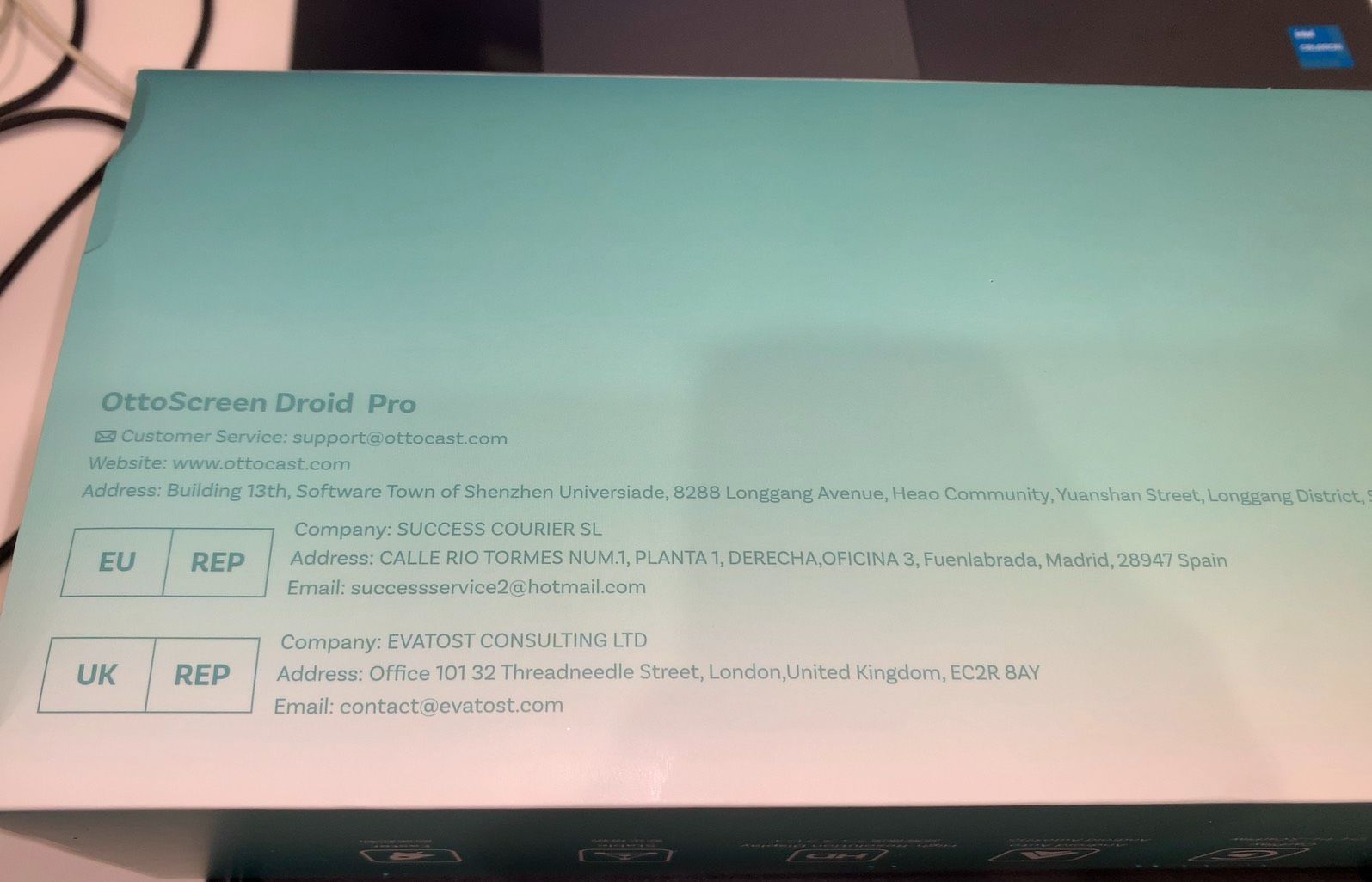 新品未使用】Ottocast OttoScreen Droid Pro 車載モニター - メルカリ