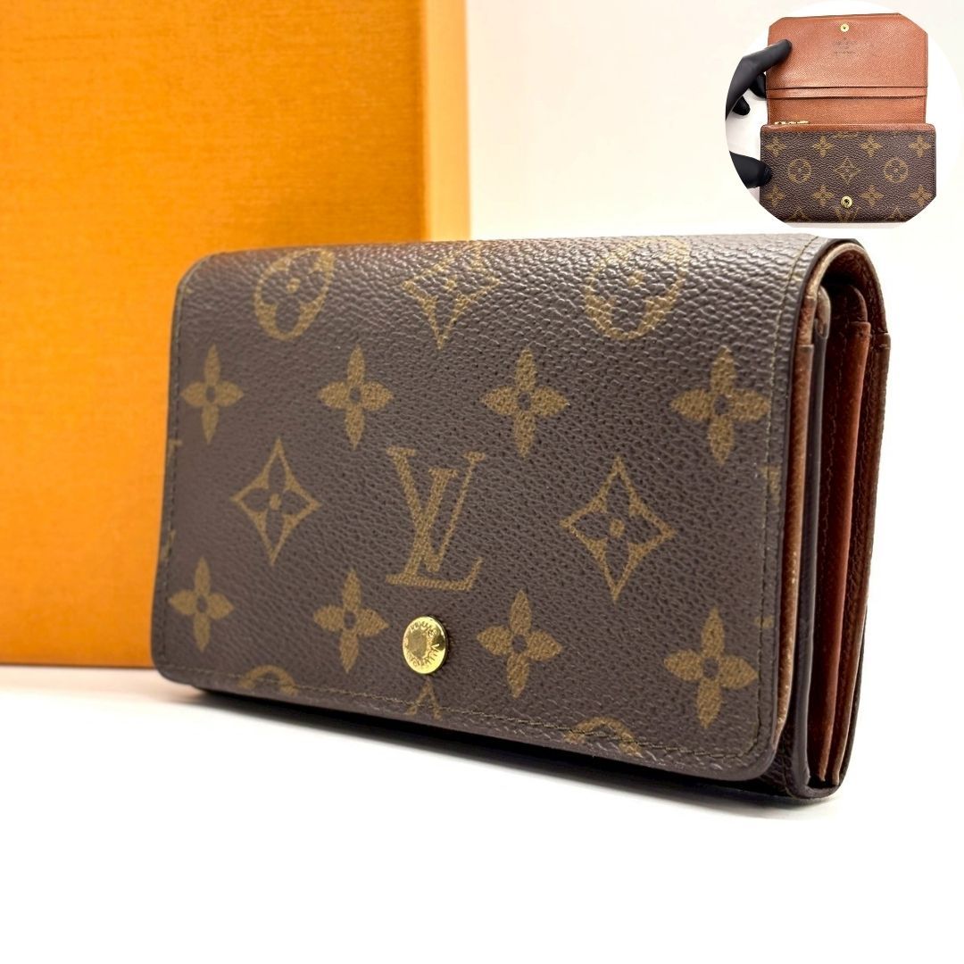手元に宿る余裕】 LOUIS VUITTON モノグラム トレゾール L字ファスナー