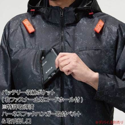バートル AC2096HBL エアークラフト 空調服 半袖 ハイバック -8℃遮熱