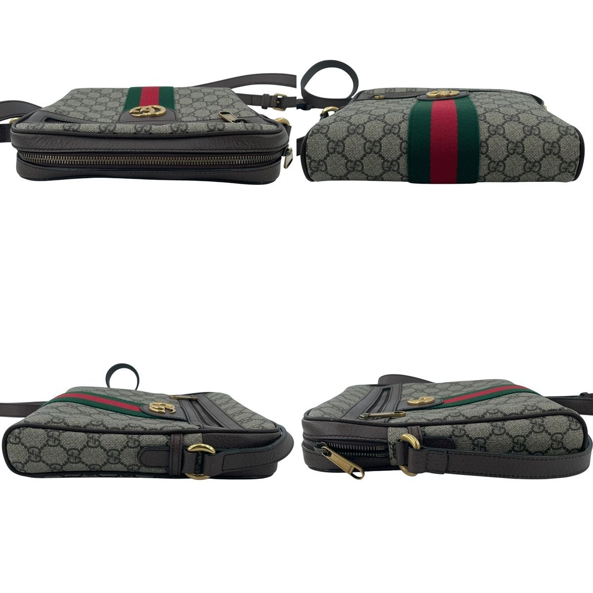 中古】 GUCCI グッチ 547926 オフィディア GGスプリーム スモール