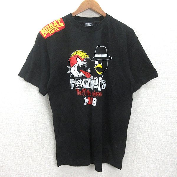 K□10-FEET×MOBSTYLES 20th コラボTシャツ バンドT【XL】黒/MENS□7