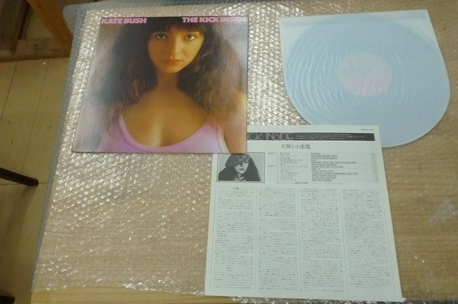 ケイト・ブッシュ The Kick Inside 天使と小悪魔 レコード 管理g0614