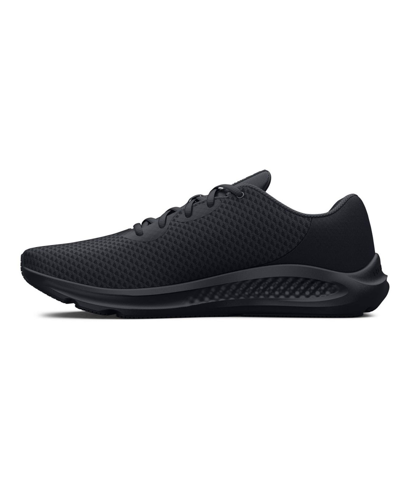 [Under Armour] UA W Charged Pursuit 3 3024889(001) ブラック ブラック ホワイト23.0 [ブラック ブラック メタリックシルバー] [B (W) Standard]