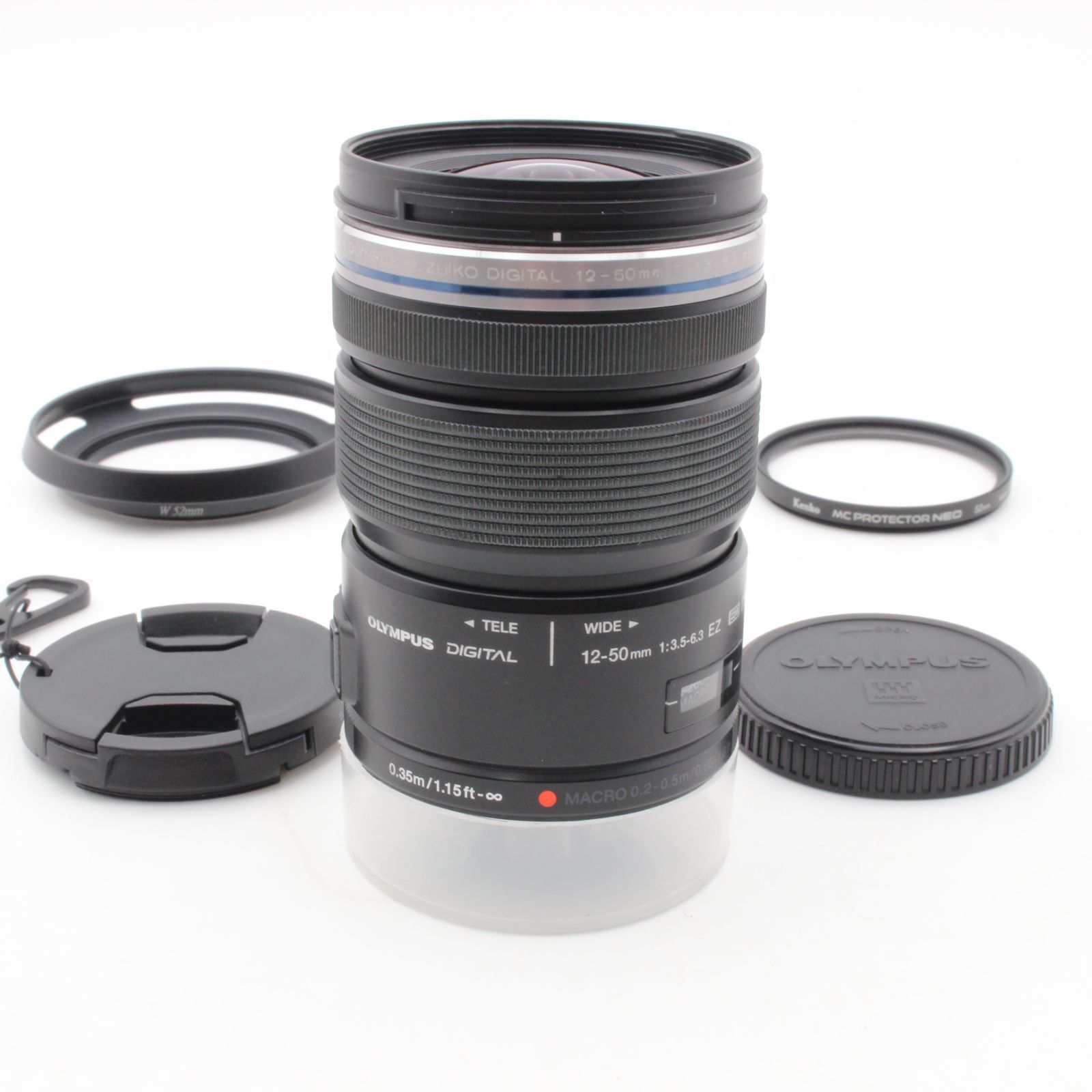 【極美品】 OLYMPUS オリンパス M.ZUIKO DIGITAL 12-50mm f3.5-6.3 EZ ED MSC 110011