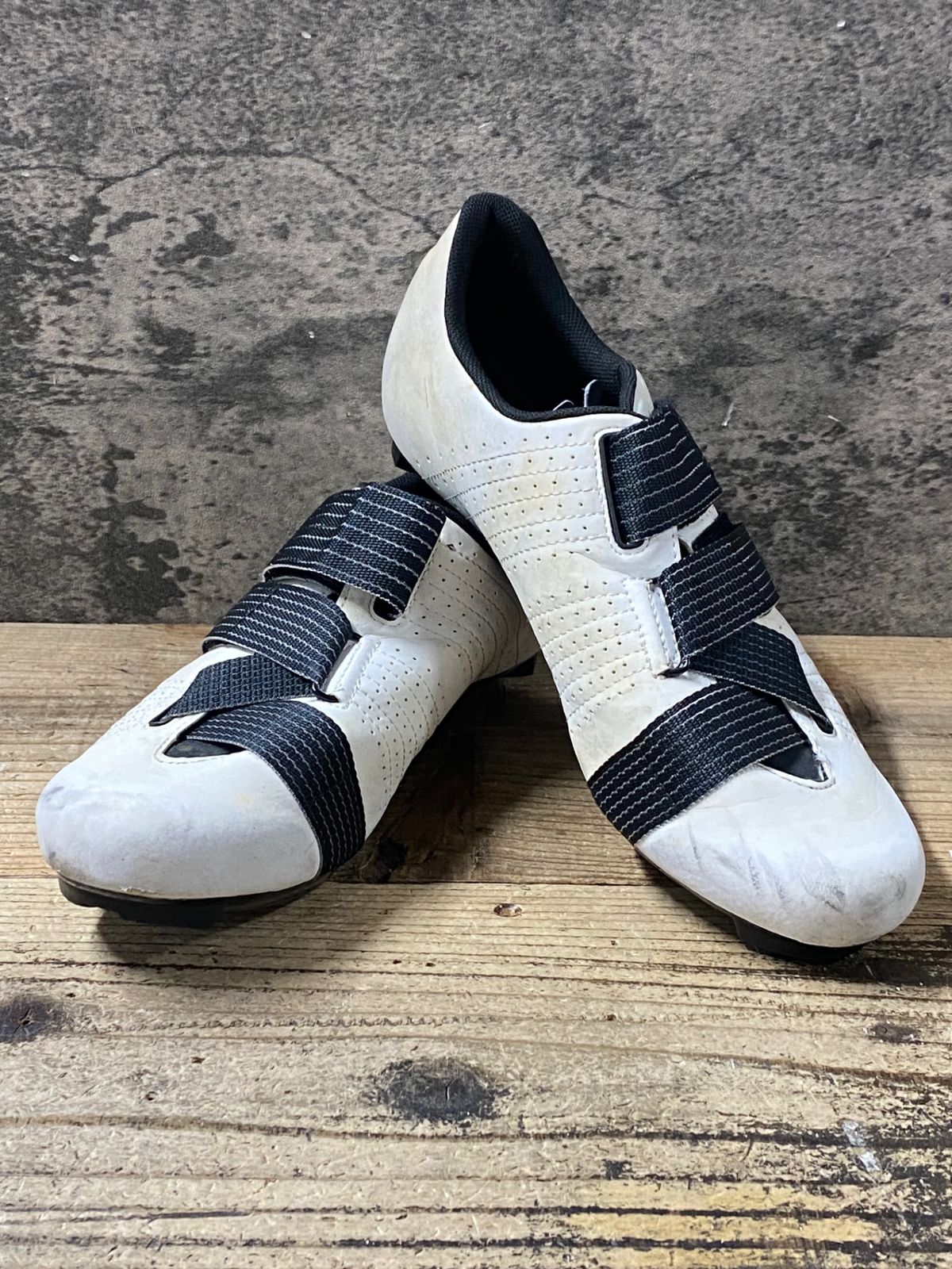 KG176 フィジーク fizik TEMPO R5 POWERSTRAP shoes ビンディングシューズ 白 EUR43.5
