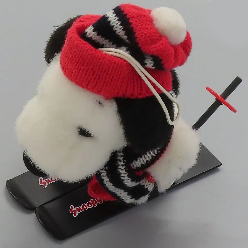[중고] 플러시 스누피 (비니/머플러) 스키 플러시 장난감 '피너츠 (SNOOPY) '