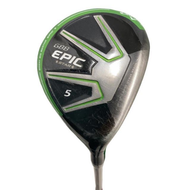 【中古】 キャロウェイ EPIC FLASH STAR 5W フェアウェイウッド FW 純正特注シャフト (フレックスS) メンズ 男性用 右利き 右用 Dランク ゴルフクラブ