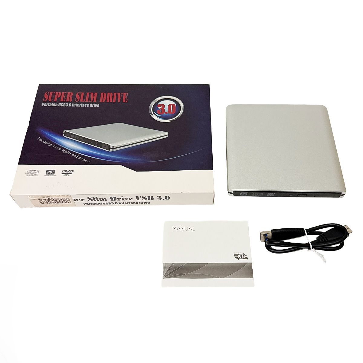 ブルーレイ 外付けドライブ USB3.0 BD/CD/DVD読書・書込 Mac/Win