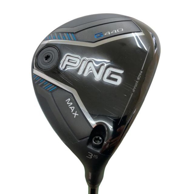 【中古】 ピン G440 MAX 3W フェアウェイウッド FW PING TOUR 2.0 BLACK 65(FW) (フレックスS) メンズ 男性用 右利き 右用 Cランク ゴルフクラブ