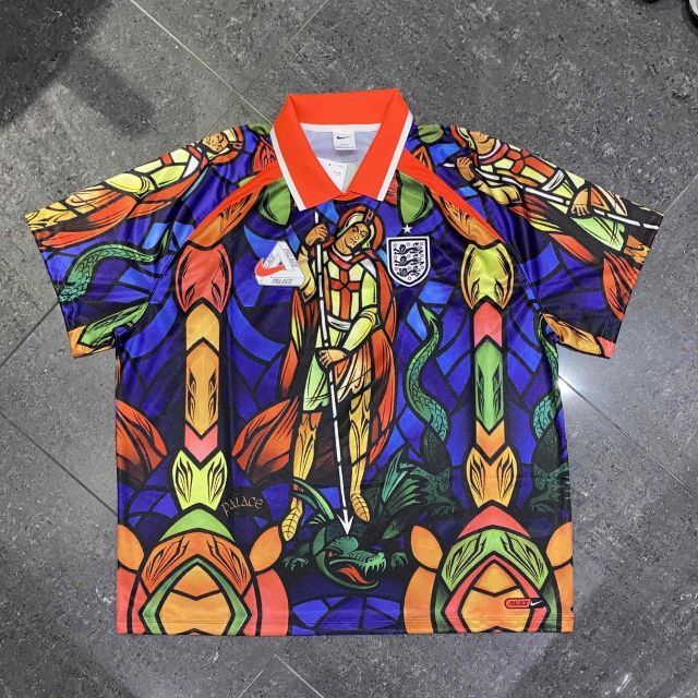 PALACE 2026 WORLD CUP NIKE ENGLAND DRI-FIT FOOTBALL JERSEY SIZE