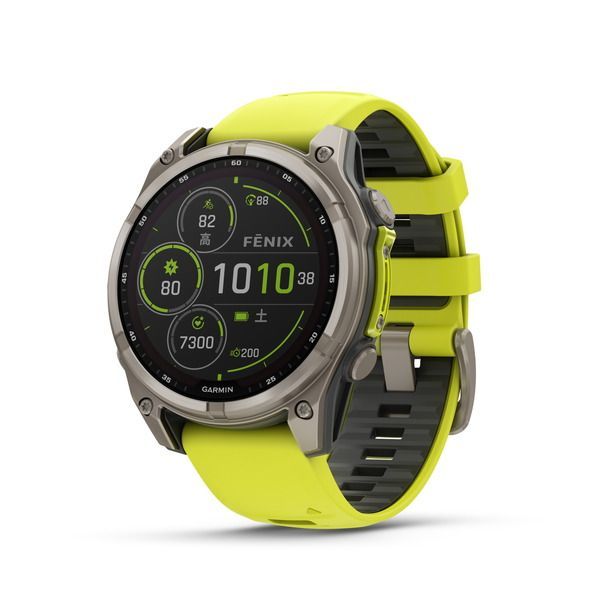 新品 未使用 ガーミン スマートウォッチ ウェアラブル 時計 GARMIN fenix 8 Sapphire Dual Power 47mm Amp Yellow リファレンス 010-02906-51 スマートウォッチ 6426191