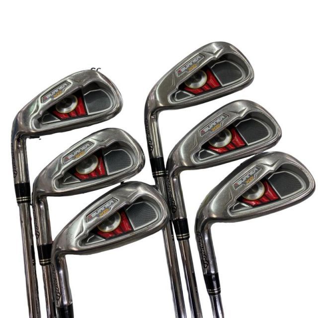 ぼぶレフティ テーラーメイド SLDR BURNER メンズクラブセット 中古】 テーラーメイド BURNER XD 6S レフティ アイアンセット IR NS
