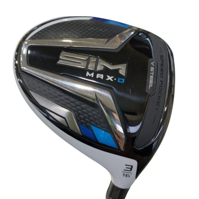 【中古】 テーラーメイド SIM MAX 3W フェアウェイウッド FW TENSEI BLUE TM50(FW) (フレックスR) メンズ 男性用 右利き 右用 Bランク ゴルフクラブ