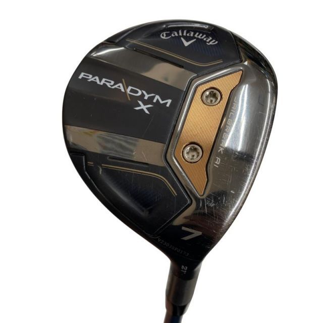 【中古】 キャロウェイ PARADYM X 7W フェアウェイウッド FW VENTUS TR 5 for CW(PARADYM FW) (フレックスR) メンズ 男性用 右利き 右用 Cランク ゴルフクラブ