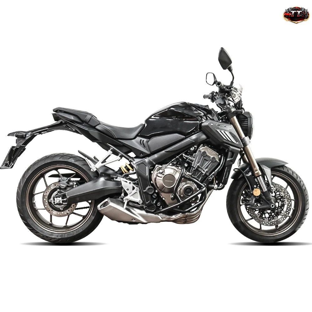 R2-モーターサイクルフレームサイドパネルガードカバーシェル吸気パイププロテクターHONDA CB650R 2019 - 21